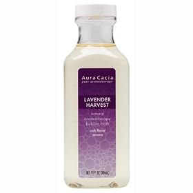 Aura Cacia Lavender Harvest, Aromatherapy Bubble Bath, 13-Ounce Bottle (Pack of 3)
