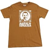 Barack Obama For President T-Shirt (White Print)