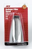 ACE BATHTUB SPOUT Chrome plated with reducer