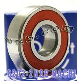 6202-2NSE Nachi Bearing 15x35x11:Sealed:C3:Japan