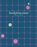 Familytime.mine Blue Grid 2008 Calendar: Weekly Pages and Monthly Calendars August 2007-December 2008; ISBN: 1587264757; by: <b>Edward and Cole Inc</b>