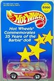 Hot Wheels Commemorates 35 Years of Barbie 1 of 8000 Car