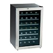 The Wine Enthusiast 28-Bottle Silent Wine Refrigerator - Stainless Steel (2720229)