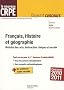 Fran�ais, Histoire et g�ographie : Histoire des arts, Instruction civique et morale