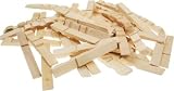 Eigenschaften Die Ideenwelt Ltd. / 100 Bastelklammerteile Holz ME 65202