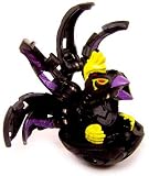 Bakugan New Vestroia Bakuneon LOOSE Single Figure Darkon (Black) Ingram
