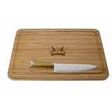 BAM Cutting Board and Knife - Crown by 