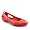 crocs Women's Kadee Ballet Flat,Scarlet,8 M US