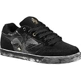 Emerica Kirchart SDK + Alien Workshop Skate Shoes, Black/White/Gold (Men's)