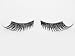 Black Glitter Feathered False Eyelashes Adhesive Included