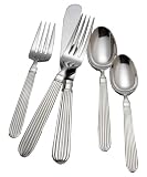 Colonial Williamsburg Peyton 18/10 Stainless Steel 5 Pc Place Set