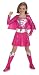 Search : Child Small 4-6 for 3-4 Yrs - PINK Supergirl Costume