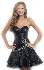 Mermaid Beaded Crystal Lace Sequined Crystals Applique Chiffon/Taffeta/Tulle Quinceanera Dress 