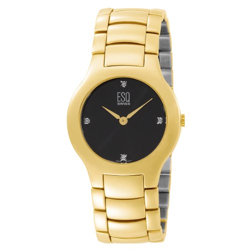 ESQ by Movado Men's 7301190 Verve Diamond Accented Gold-Tone Watch
