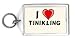 I Love Tinikling Keychain