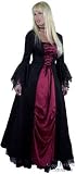 Adult Gothic Vampira Costume (Size:X-Large 14-16)