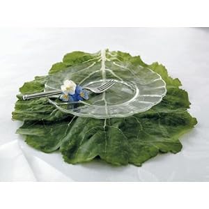 Set of Six Cabbage Leaf Placemats - Grandin Road