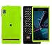 Neon Green Rubberized Snap on Hard Cover Protector Faceplate Skin Case for Verizon Motorola Droid A855 + Removable Belt Clip -Cardboard Box Shipping