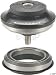 AheadSet ICBM 1-1/8 Integrated Headset Black