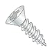 #4 x 5/16" Type AB Self-Tapping Screws/Phillips/Flat Head/Steel/Zinc (Carton: 10,000 pcs)