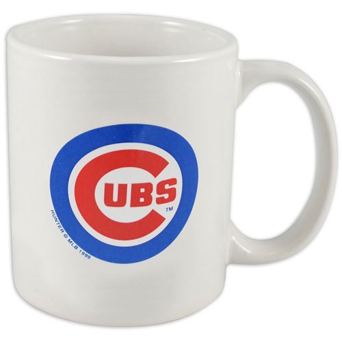 Chicago Cubs 11 oz. White Coffee Mug by Hunter at Amazon.com