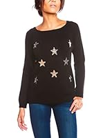 Les filles de Paris Jersey Mure (Negro)