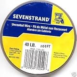 Sevenstrand 1X7 Stainless steel wire uncoated 100 FT 40 LB TEST