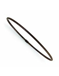 Leslies 14k Choc. Slip-On Bangle