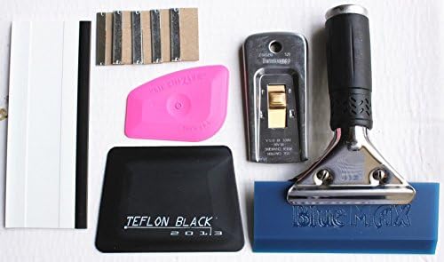 Useful 5 in 1 Car Window Film Tools Squeegee Scraper Set Kit Car Home Tint