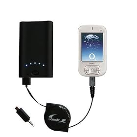 High Capacity Rechargeable Pocket Charger for the i-Mate Jam with TipExchange Technology by Gomadic for the Jam
