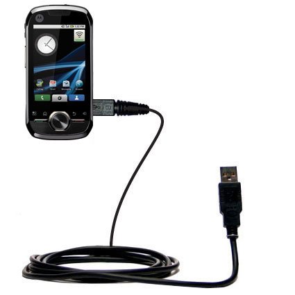 Classic Straight USB Cable for the Motorola i1 with Power Hot Sync and Charge capabilities - uses Gomadic TipExchange Technology