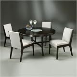 Pastel Furniture FD 110 939 / JK 514 551 PA Fendini Round Dining Set with Bella Grey Chairs