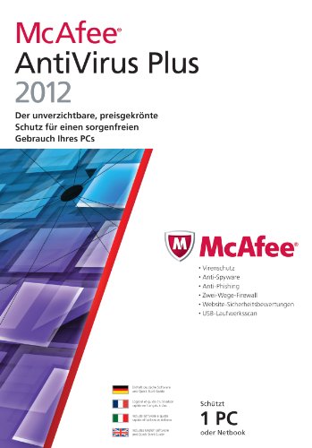 McAfee Antivirus Plus 2012 - 1 User