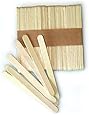 Silikomart Silicone Easy Cream Wooden Sticks for Ice Cream Bars, Set of 100