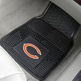 Chicago Bears Heavy Duty Vinyl Front Seat 2 Piece Car Mat Set