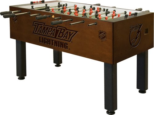 Tampa Bay Lightning Foosball Table Cinnamon