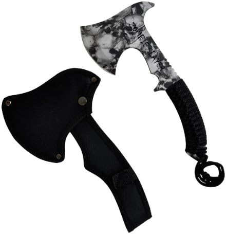 China Made 74422 Misc Zombie Slayer Hatchet with Cord Wrapped Handle
