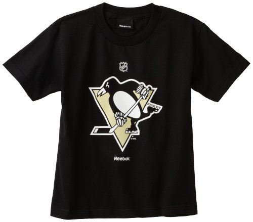 NHL Youth Pittsburgh Penguins Primary Logo S/S Tee - R8P3Kmkpp (Black, Medium)