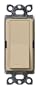 Lutron SC-3PS-DS Diva 15-Amp, 120-Volt to 277-Volt 3-Way Switch in Dessert Stone
