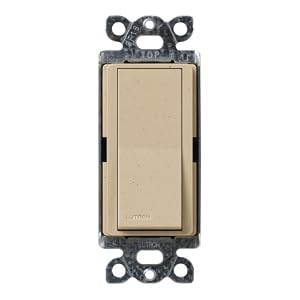 Lutron SC-3PS-DS Diva 15-Amp, 120-Volt to 277-Volt 3-Way Switch in Dessert Stone by Lutron