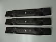 Set of 3, Made In USA, Replacement Blades For John Deere Blades GX20250, GX20819, GX20568