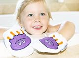 MiniMitts Toddler Wash Mitts, Glo the Jellyfish