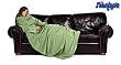 SLANKET MOSS GREEN ADULT BLANKET WITH SLEEVES