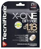 Tecnifibre Tennissaite X-ONE BIPHASE 1.18, natur-spiral (naturel), 12,20 m