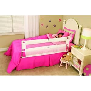 Regalo Sleep Tite Extra Long Drop Down Bed Rail - White
