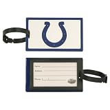 Indianapolis Colts Luggage / Bag Tag (Measures 4.5" x 2.5")