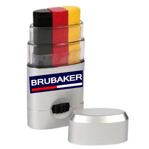 Fan Schminkstift Deutschland Schwarz Rot Gold von BRUBAKER
