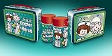 Collectible Pez DOCTOR NURSE Metal Lunchbox & Thermos