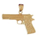 CleverEve's 14K Gold Pendant Military Inspired 2.8 - Gram(s)