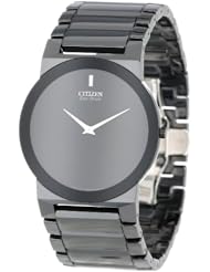 Citizen Unisex AR3055-59E  Eco-Drive Black Ceramic Stiletto Blade Watch